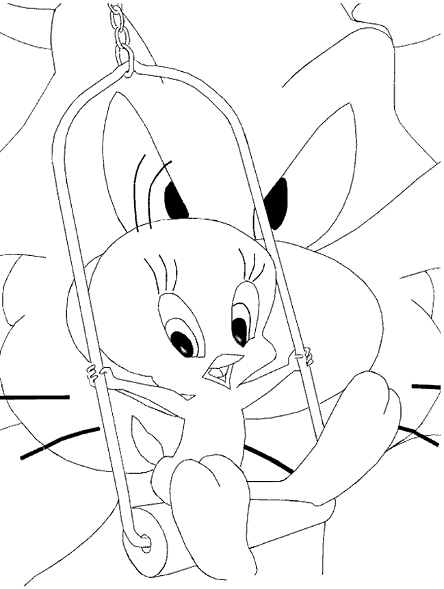 649x861 Drawing Of Tweety Bird 488137
