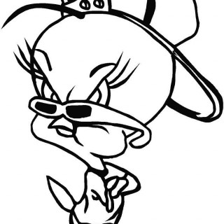 320x320 Drawing Of Tweety Bird Az Coloring Pages Cartoon