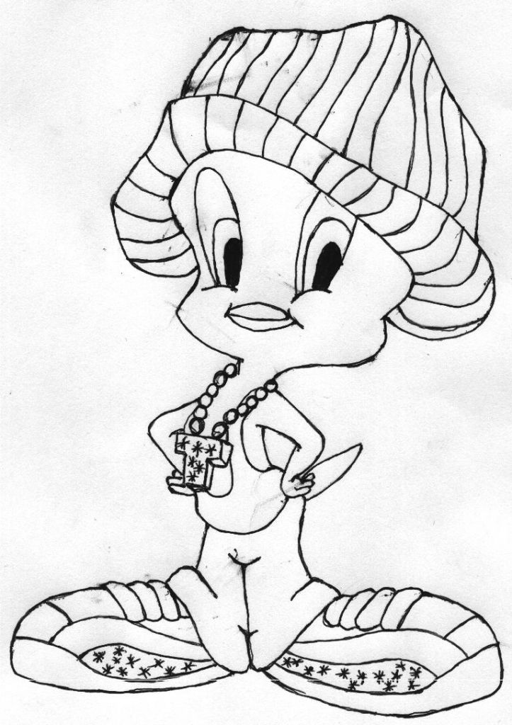 723x1024 Cartoon Pencil Drawing Gangsters Pic Images About Tweety