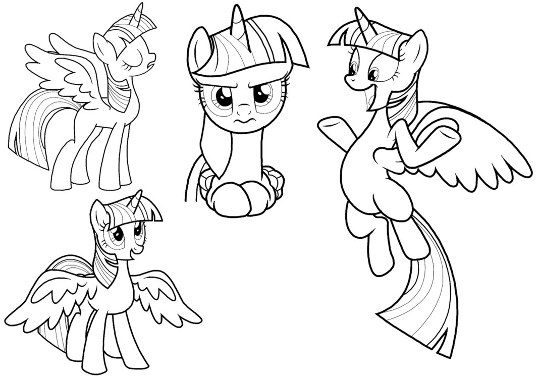 1066x749 Twilight Sparkle Sketch Practice By Torvusil