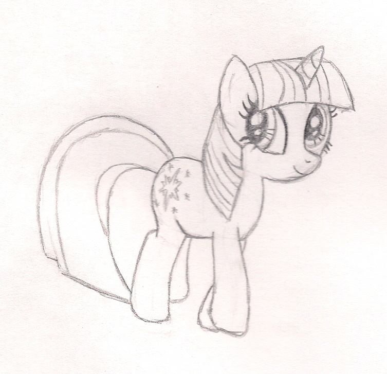 753x727 Twilight Sparkle Speed Sketch By Artwork Tee