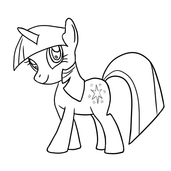 Twilight Sparkle Drawing at GetDrawings | Free download