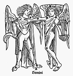 286x300 Gemini Twin Drawings Fine Art America