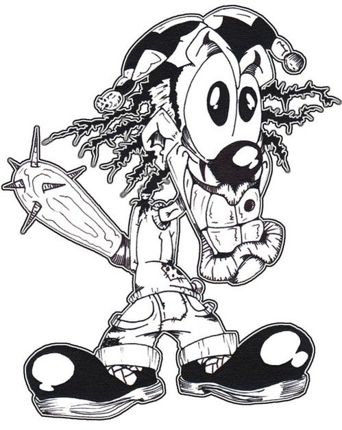 Twisty The Clown Drawing at GetDrawings | Free download