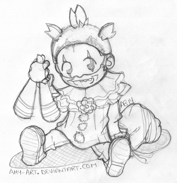 Twisty The Clown Drawing At Getdrawings Free Download 