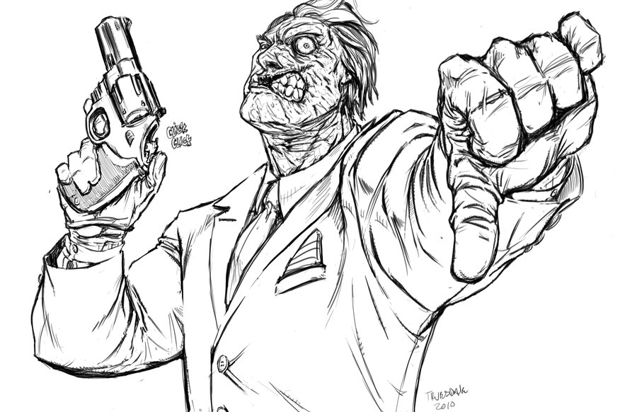 900x582 Two Face By Drkwtr1