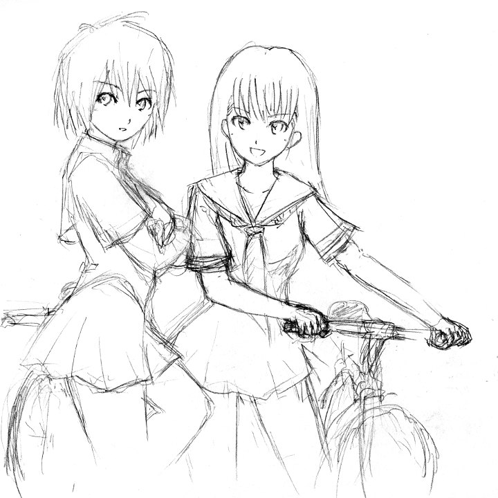 720x720 Mtb Two Girls By Bb Penaz