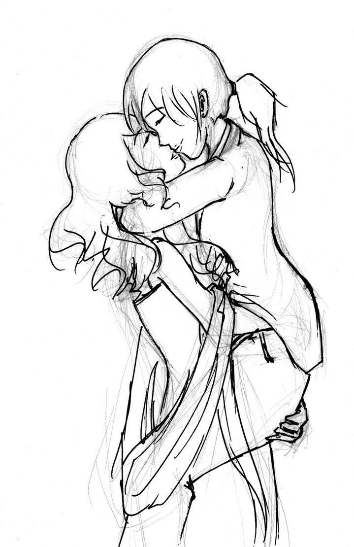 719x1110 Two Girls Kissing By Tynafish