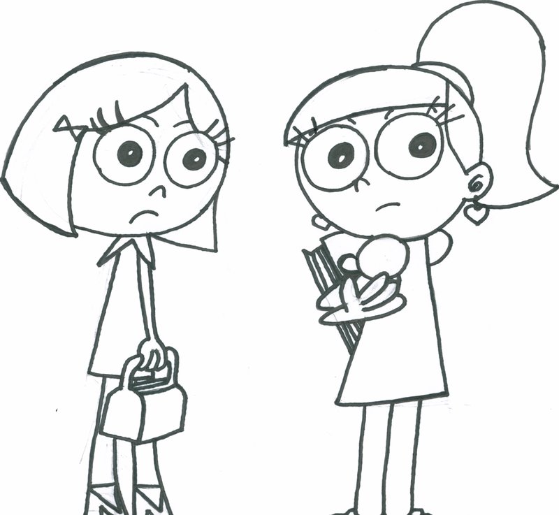 800x737 Two Girls Looking