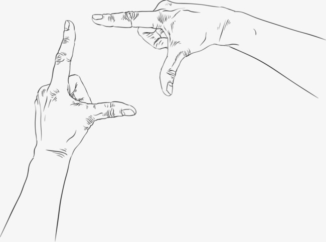 650x482 Than Gesture Pattern, Sketch, Two Hands, Good Looking Png Image