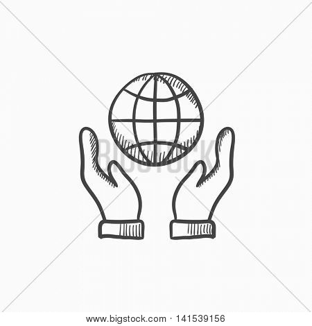 450x470 Two Hands Holding Globe Vector Vector Amp Photo Bigstock