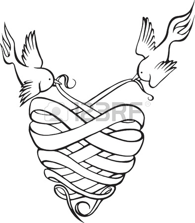 394x450 Patriotic Symbol Showing The American Flag With A Bald Eagle Stock