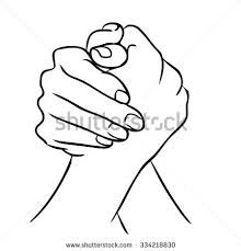 220x229 Vector Clipart Of Holding Hands