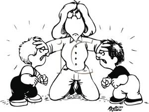 300x225 Breaking Up A Fight Between Two Little Boys