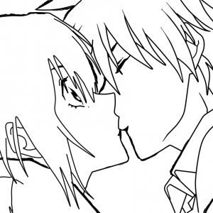 300x300 Anime Kiss Drawings In Pencil Hd Gallery How To Sketch An Anime