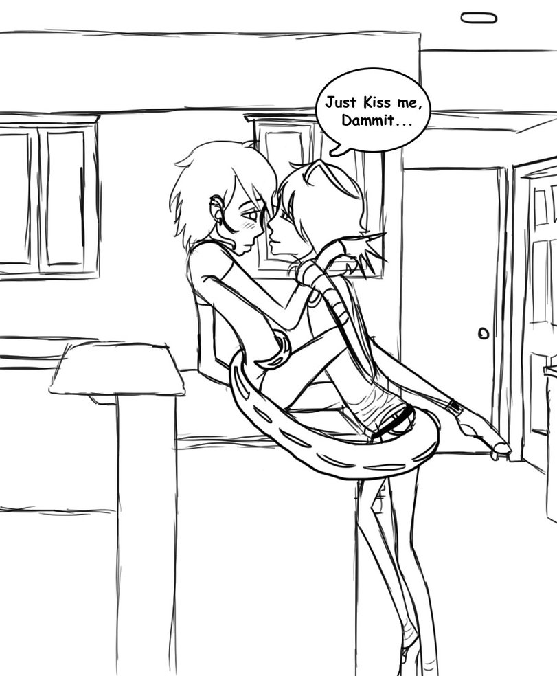 811x984 Just Kiss Me, Dammit By Faylinn Rain