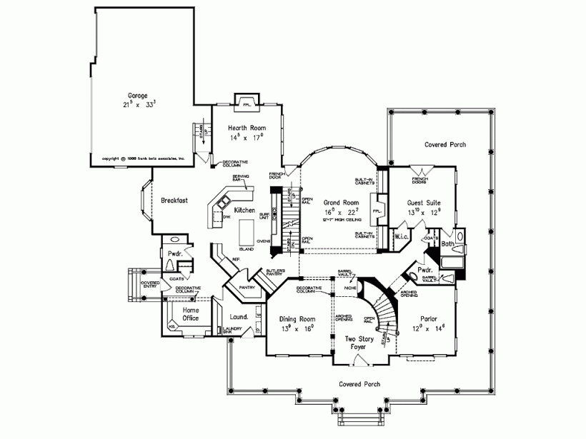 820x615 Eplans Farmhouse House Plan