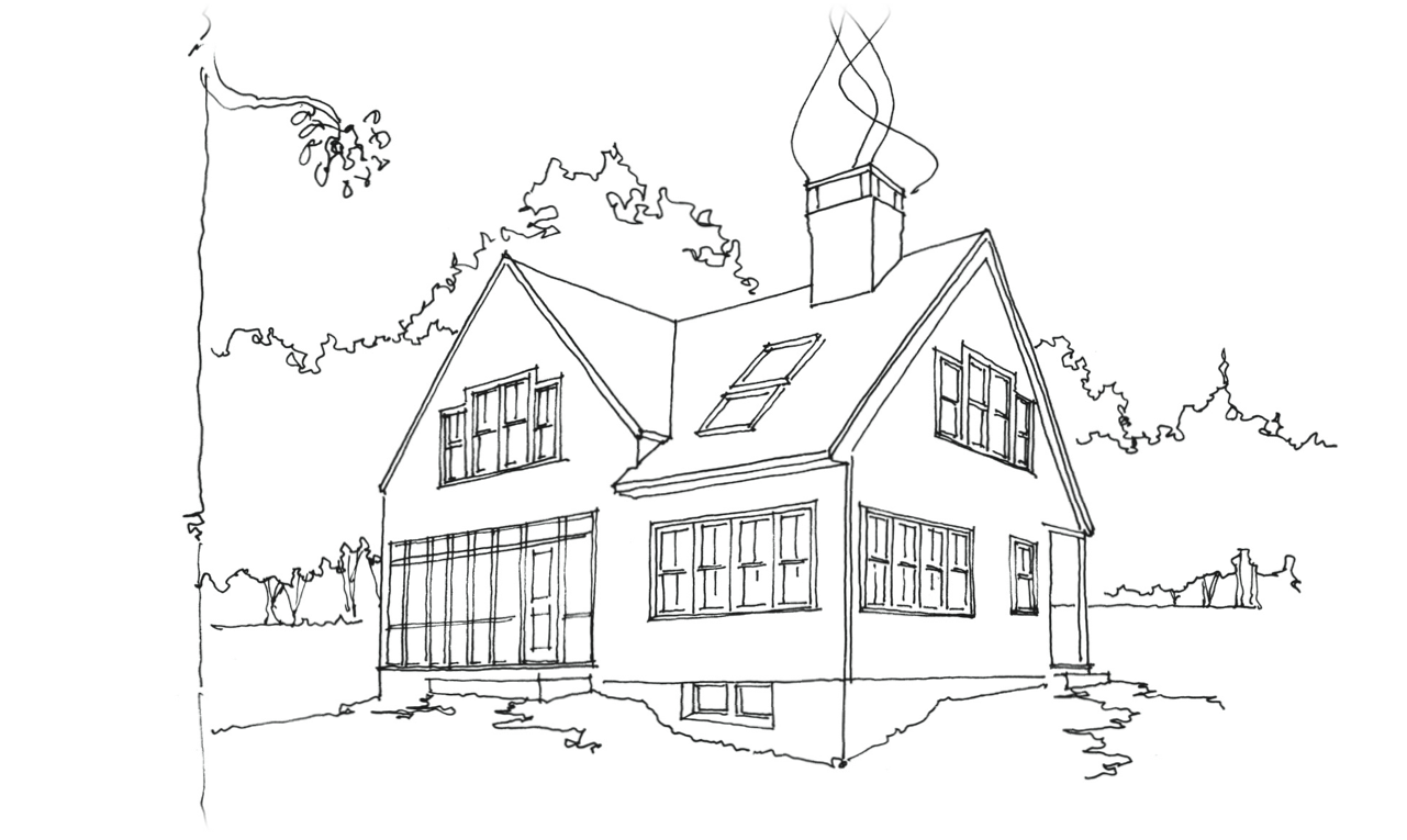 1281x765 Knight Architect Llc A Forest Cottage