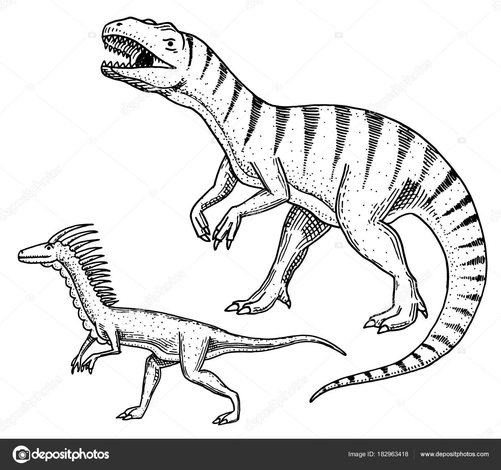 1600x1502 Dinosaurs Tyrannosaurus Rex, Velociraptor, Ceratosaurus