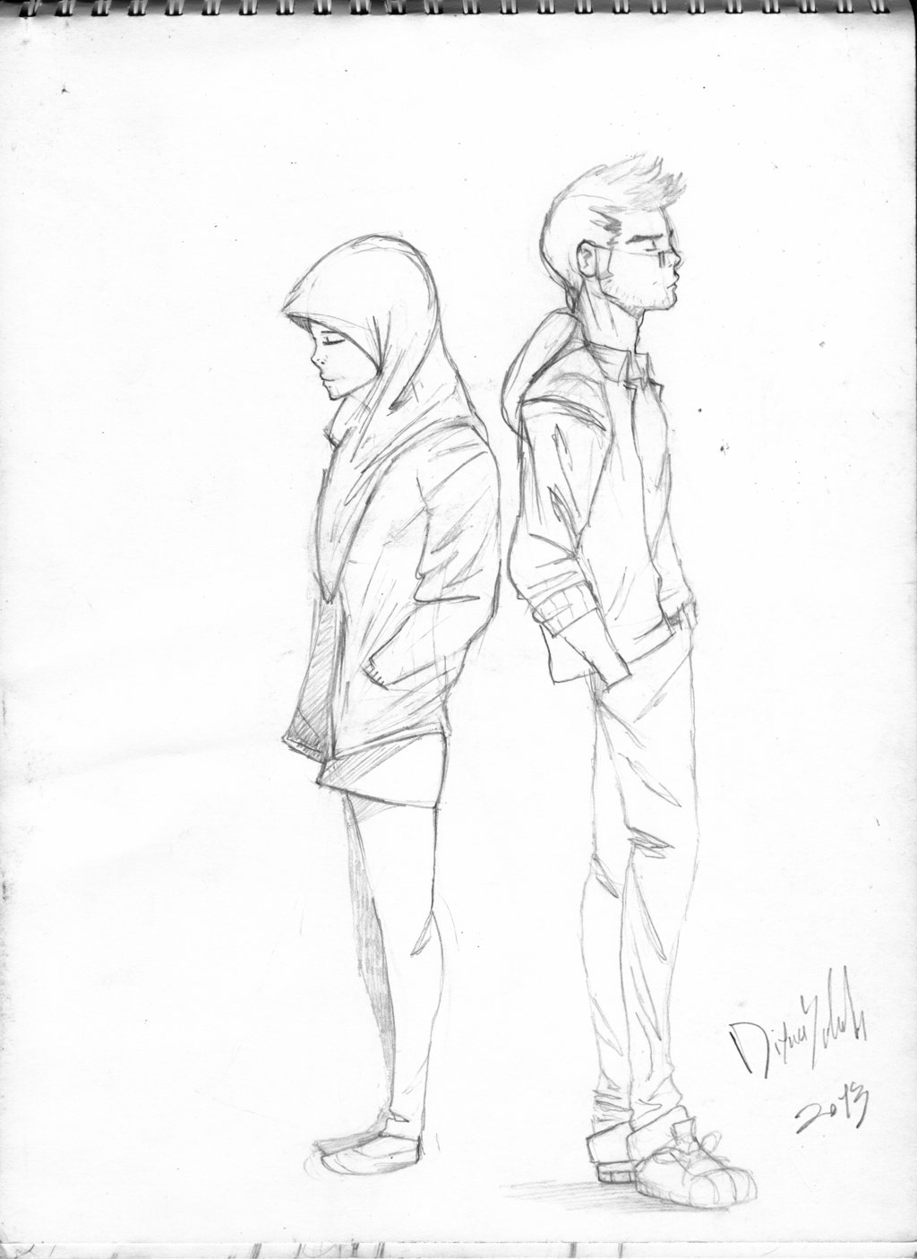 1024x1405 U And Me By Diyaa2013