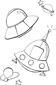 241x364 Space Colouring Pages, Printable Coloring Book Pages