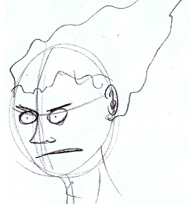 609x658 My First Anime Drawing Attempt (Goku)