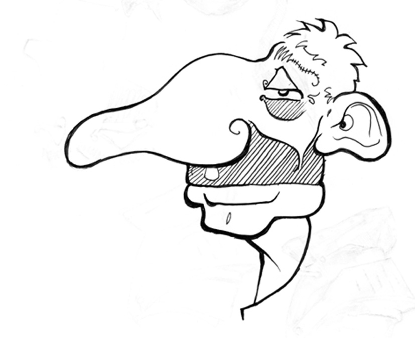 827x675 Ugly Face 3 By Mrian