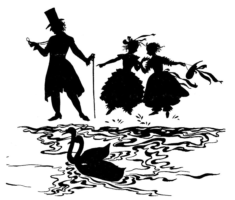 900x765 Andersen Ugly Duckling Drawing By Granger