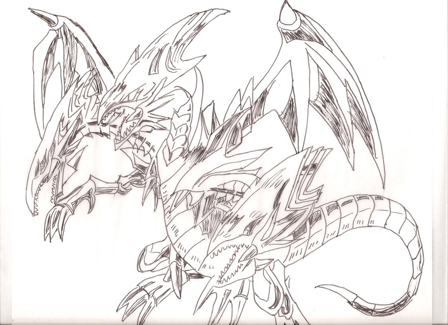 900x654 Blue Eyes Ultimate Dragon By Goldar24