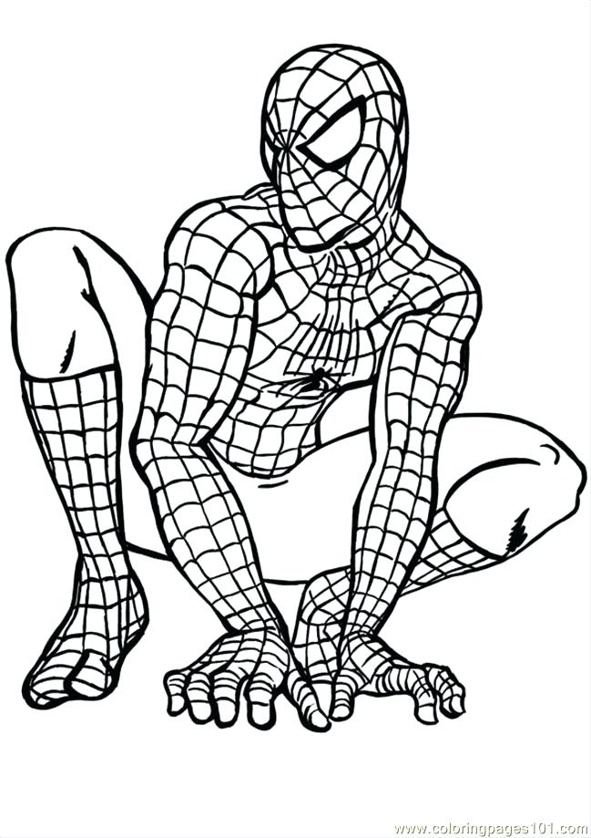 649x919 Spiderman Coloring Pages For Kids On Luxury Ultimate Spiderman