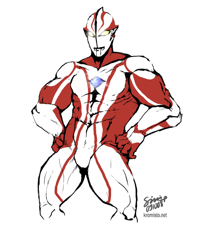 700x793 Ultraman Mebius By Tsurai