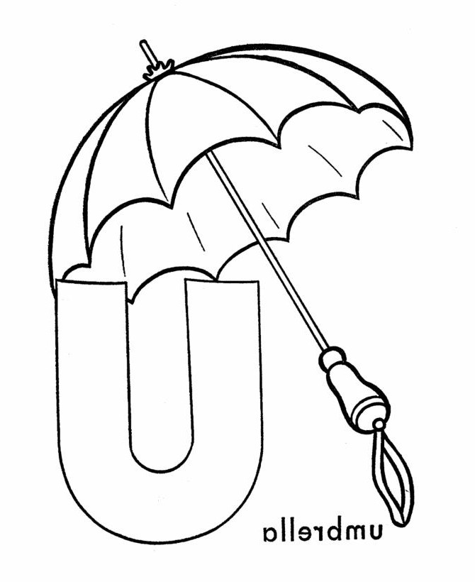 670x820 Beach Umbrella Drawing