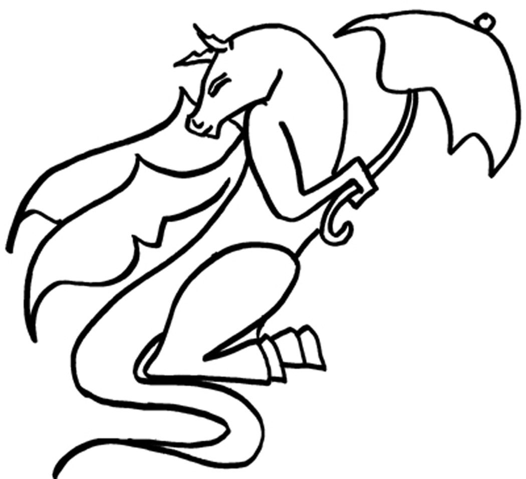 1050x957 Dragons With Umbrellas Dragon With Umbrella Dragonesque