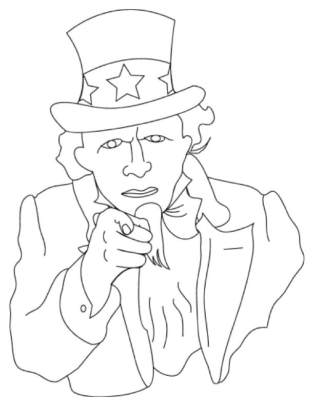612x792 Uncle Coloring Pages