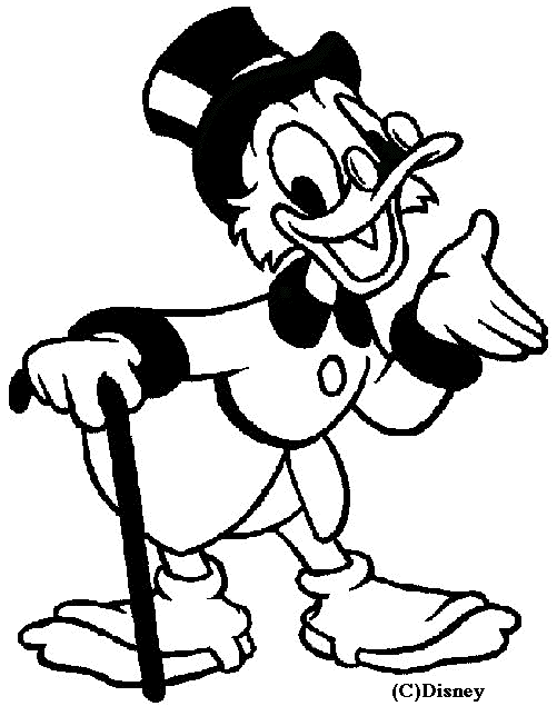 501x644 Coloring Uncle Scrooge Picture