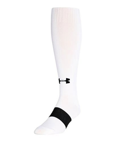 409x500 Under Armour 1264790 100 Mens Ua Soccer Solid Over The Calf Socks
