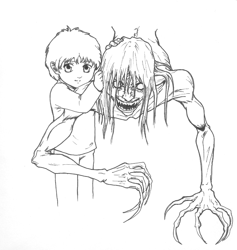 758x800 The Monster Under My Bed By Fynomiko