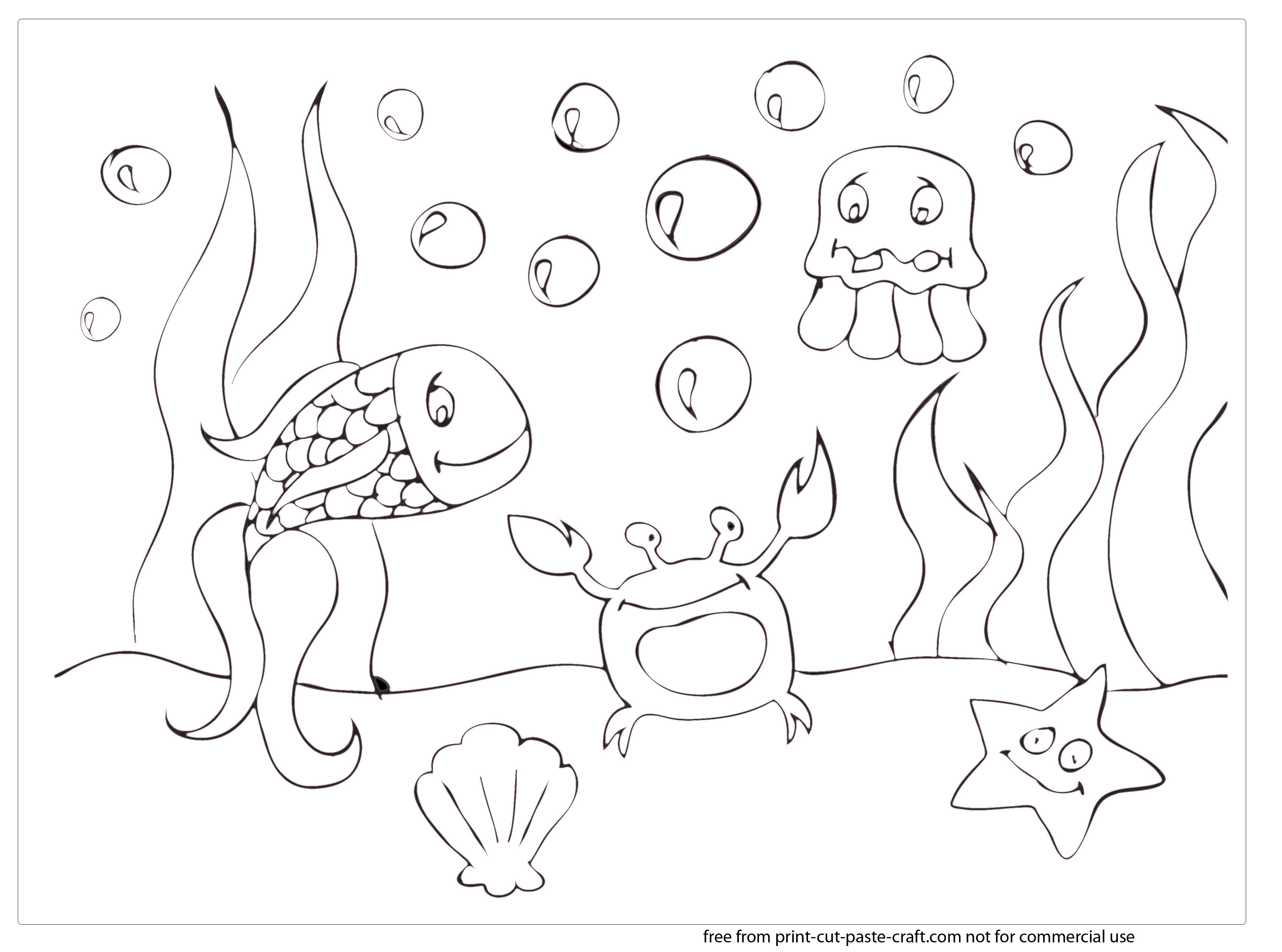3608x2679 Under The Sea Drawings Inspirational Under The Sea Coloring Pages