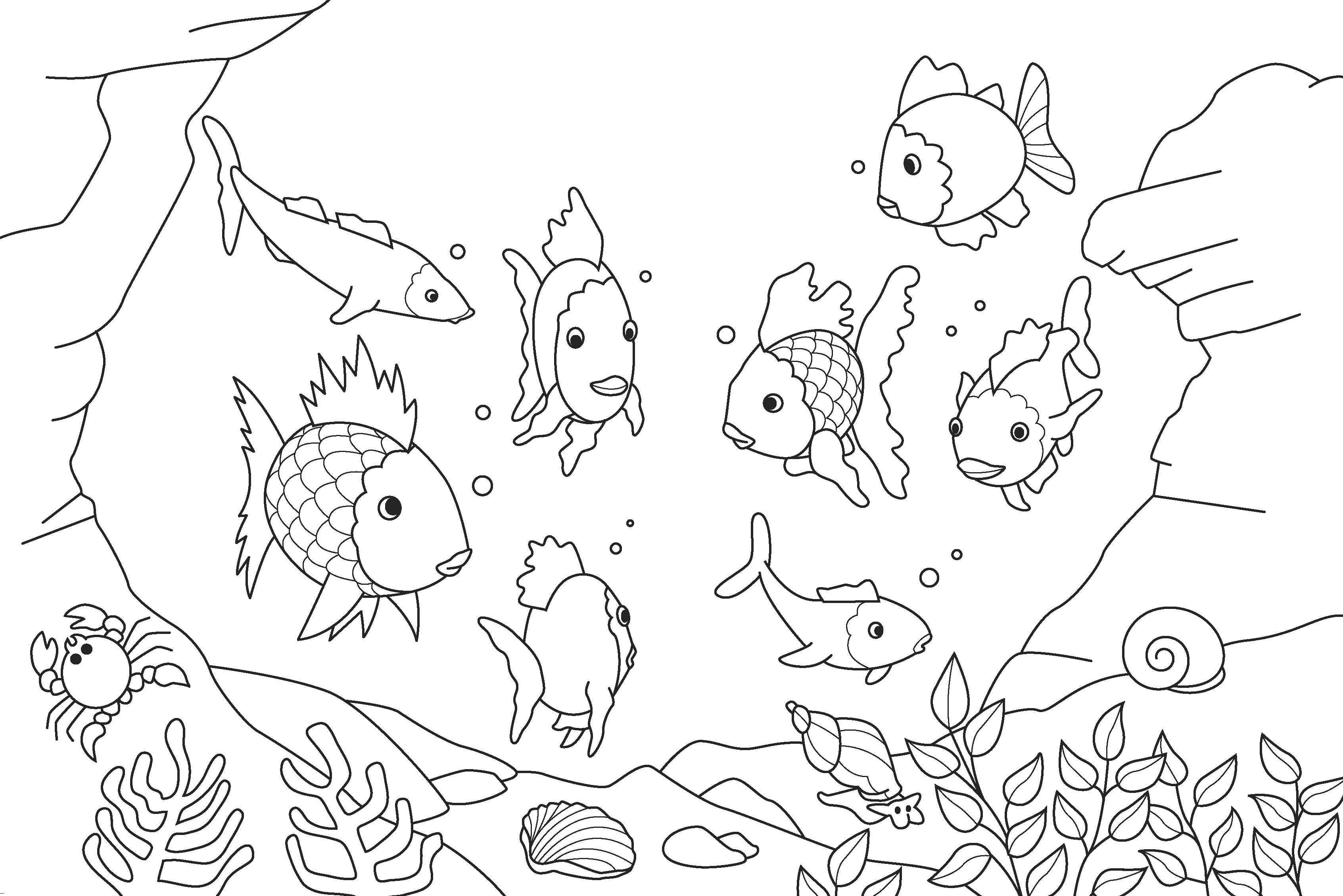 3386x2260 Under The Sea Coloring Pages Freecolorngpages.co