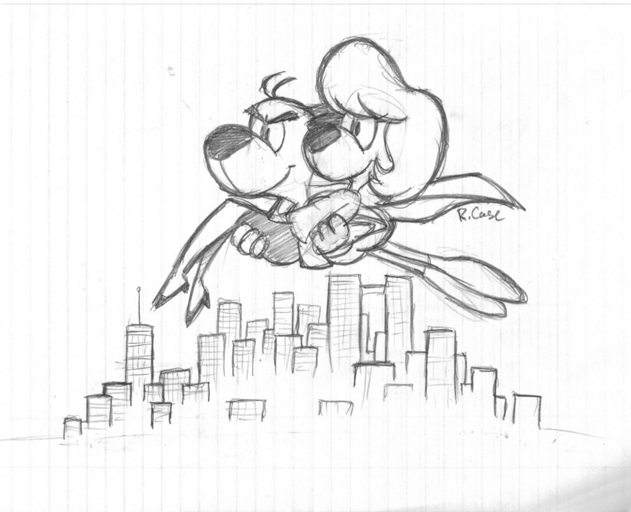 900x731 Underdog Sketch By Rongs1234