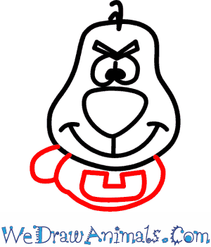 300x350 How To Draw Underdog