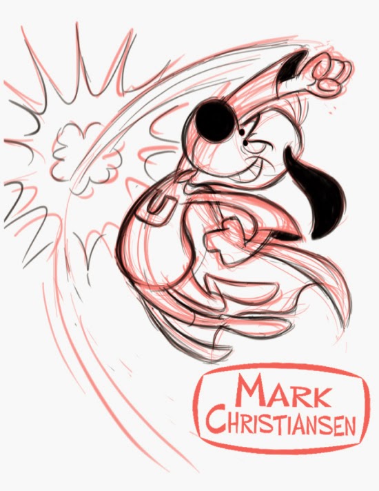 550x712 Mark Christiansen's Art Cartoon Blog Woody Woodpecker