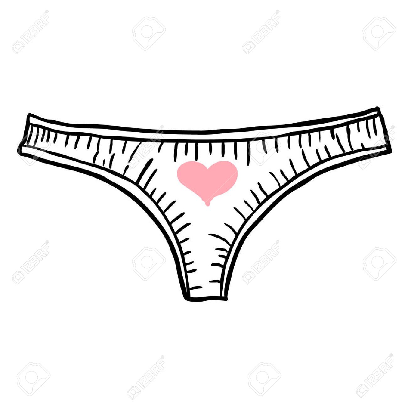 1300x1300 Drawing Of Underwear Royalty Free Cliparts, Vectors, And Stock