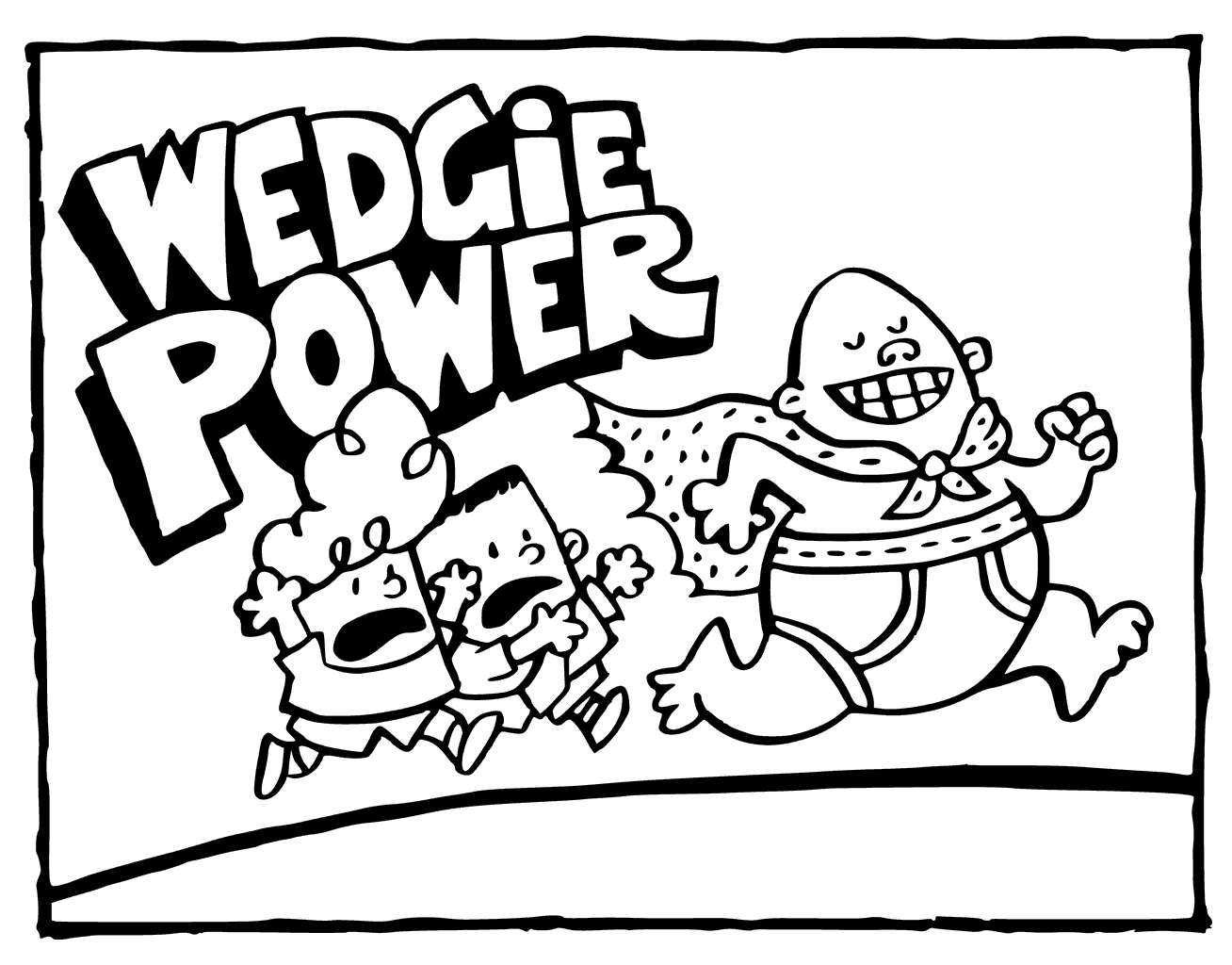 1308x1024 Captain Underpants Coloring Pages