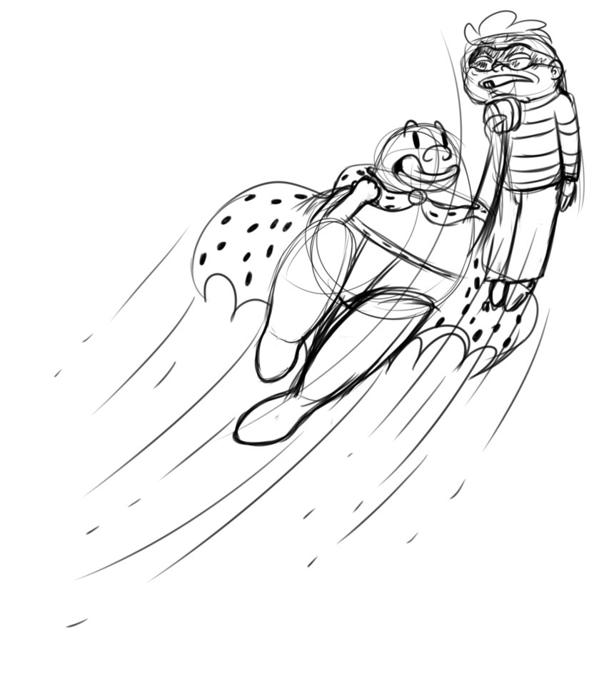 832x961 Commission] Captain Underpants Sketch By Cutepencilcase