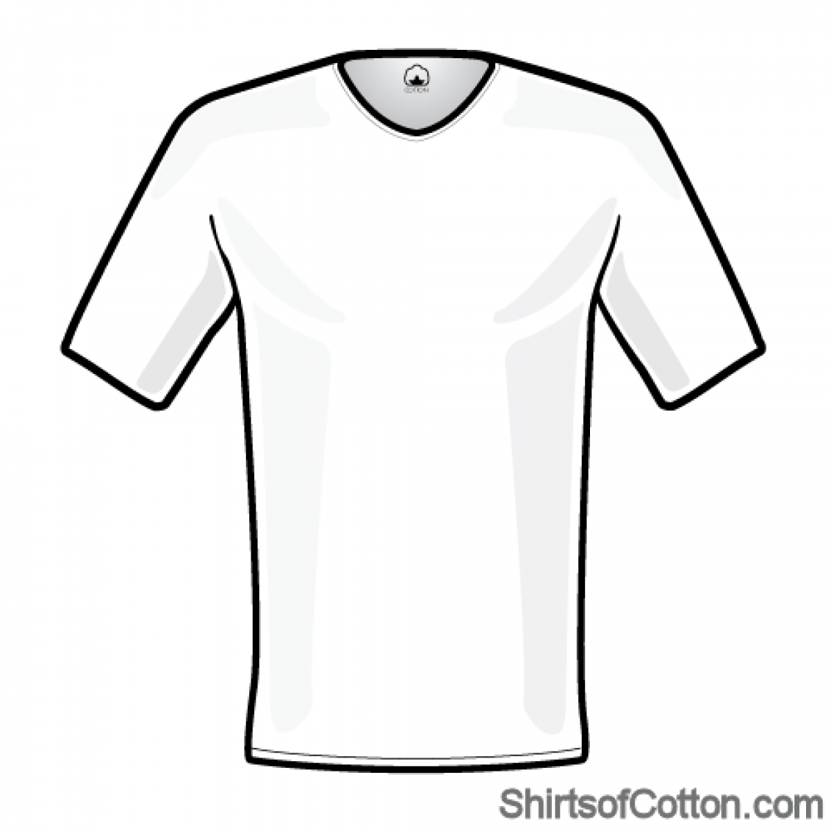 1200x1200 Perfect White Basic V Neck T Shirt By Shirtsofcotton