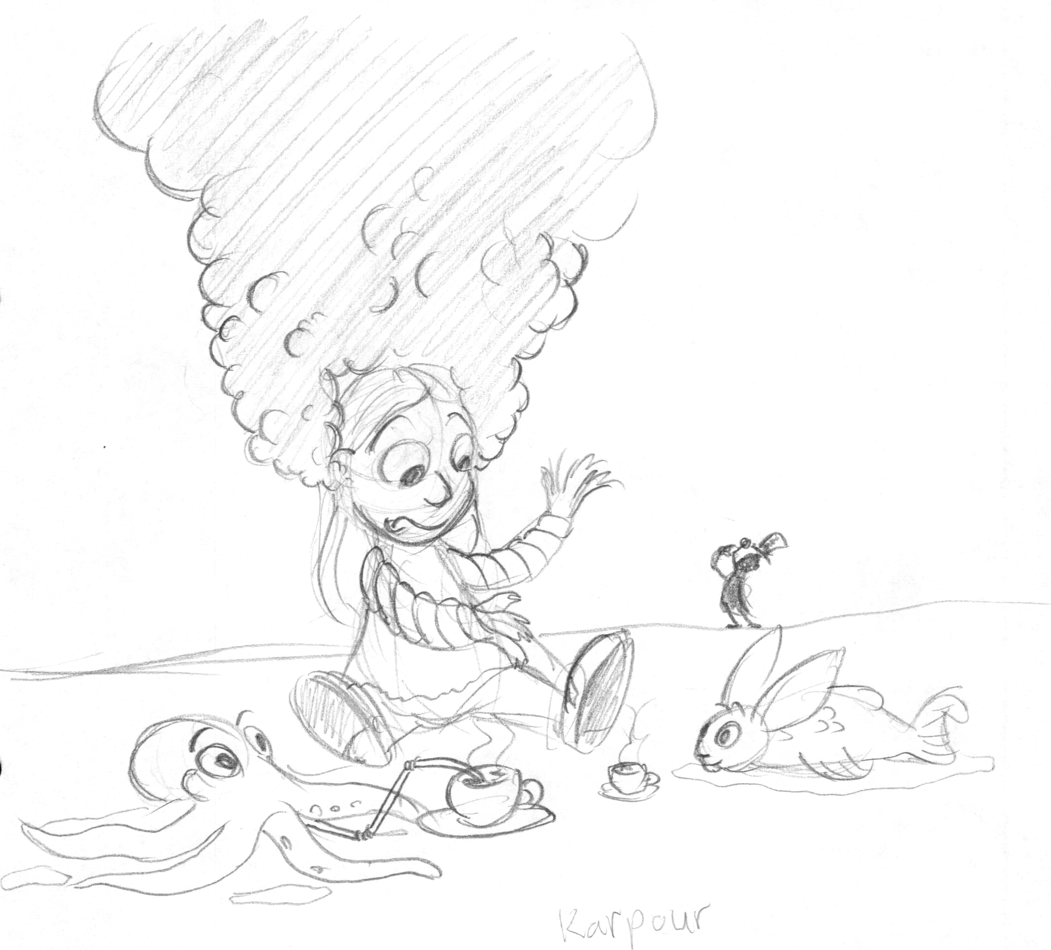 2134x1929 An Underwater Broken Picture Telephone Adventure Ohnitsch Cartoons