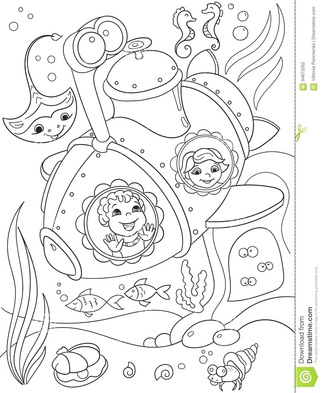1065x1300 Coloring Submarine Coloring Pages Children Exploring