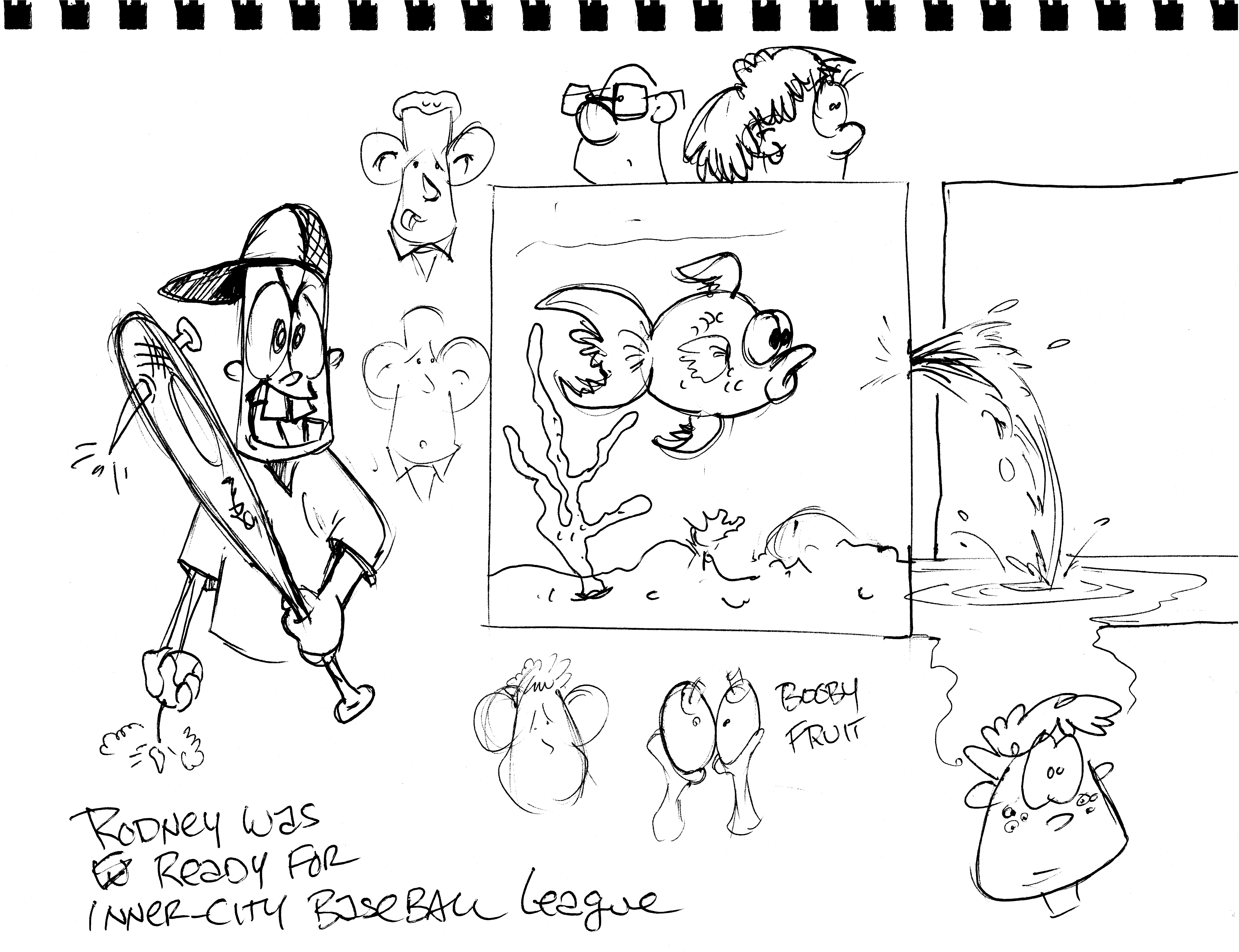 6458x4961 I Had This Idea Of An Underwater Comic Strip. Then I Thought, What