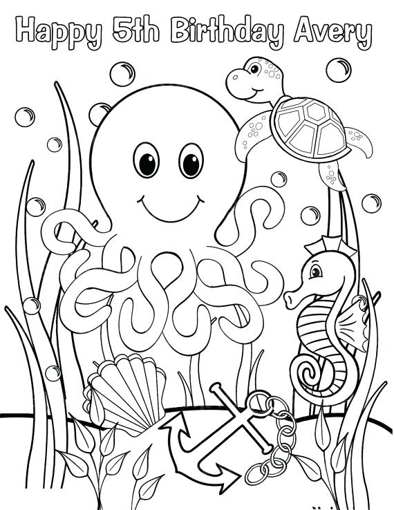 570x738 Ocean Scene Coloring Page Like This Item Underwater Ocean Scene